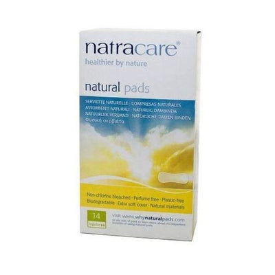 Natracare - Natural Pads Curved Regular 14s