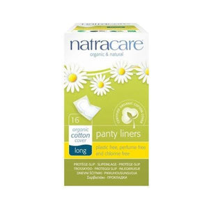 Natracare - Panty Liners - Long Wrapped 16s