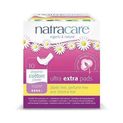 Natracare - Ultra Extra Pads With Wings - Super 10s