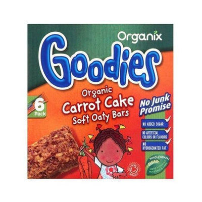 Goodies - Carrot Cake Oaty Bar Multipack (12+) (30gx6)