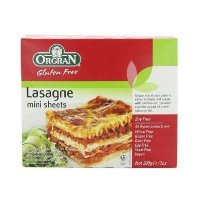 Orgran - Rice & Corn Lasagne 200g