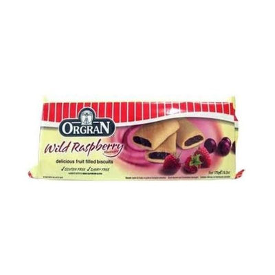 Orgran - Fruit Filled Biscuits - Wild Raspberry 175g