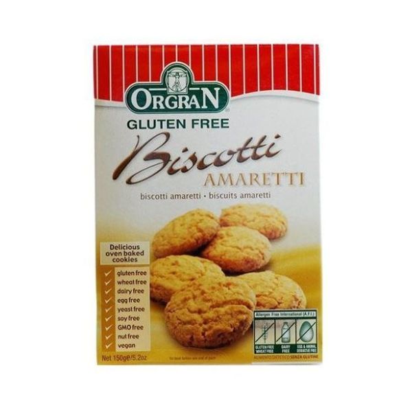 Orgran - Amaretti Biscotti 150g