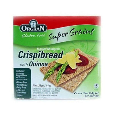 Orgran - Multigrain Crispbread With Quinoa 125g