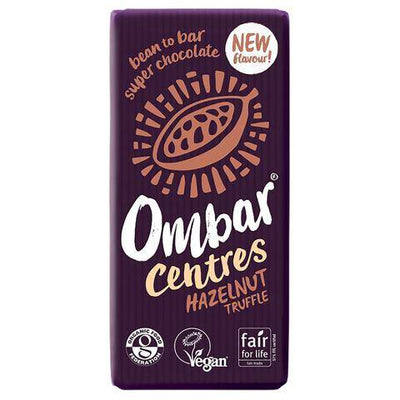 Ombar Centres Hazelnut Truffle 70g x 10