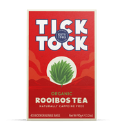 Tick Tock Organic Rooibos Tea 40 Bags x 4