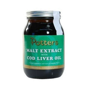 Potters - Malt Extract & Cod Liver Oil 650g