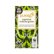 Pukka - Supreme Green Matcha WWF Tea 20 sachets