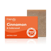 Friendly Soap Cinnamon & Cedarwood 95g x 6