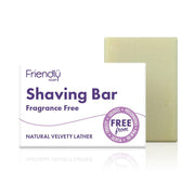 Friendly Soap Fragrance Free Shaving Bar 95g x 6