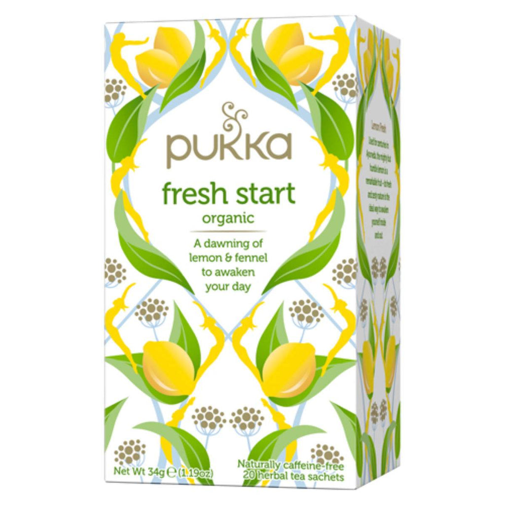 Pukka Organic Fresh Start Herbal Tea 20 Bags