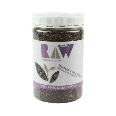 Raw Health - Black Chia Seeds - Organic 450g
