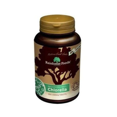 Rainforest Foods - Chlorella 500Mg Tablets 300s