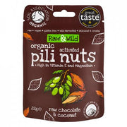 Raw & Wild Activated Pili Nuts - Choc Coconut 22g x 12
