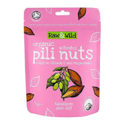 Raw & Wild Activated Pili Nuts - Pink Himalayan Salt 70g x 6