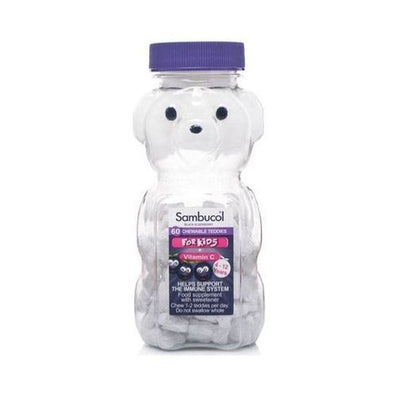 Sambucol - Black Elderberry Teddies Vitamins For Kids 60s