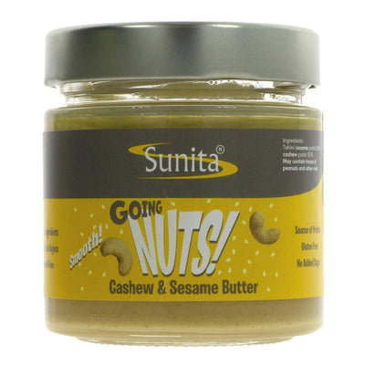 Sunita Cashew & Sesame Butter 200g