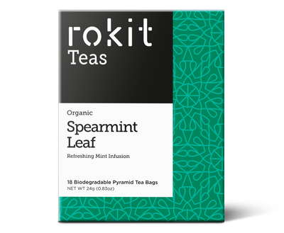 Rokit Org Spearmint Infusion Tea 18 Bags x 6