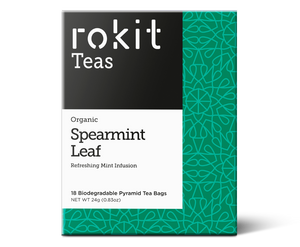 Rokit Org Spearmint Infusion Tea 18 Bags x 6