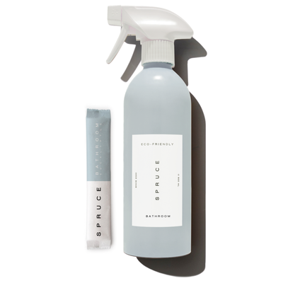 Spruce Bathroom Kit - 500ml Bottle & Eucalyptus Refil Single