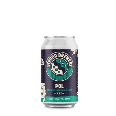 Stroud Brewery Premium Organic Pilsner Lager Can 440ml x 12