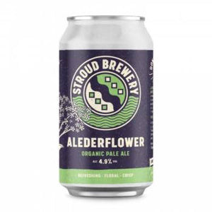 Stroud Brewery Alederflower Organic Pale Ale Can 440ml x 12