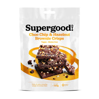 Supergood Choc Chip & Hazelnut Brownie Crisps 110g