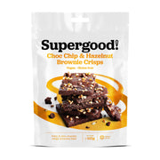 Supergood Choc Chip & Hazelnut Brownie Crisps 110g