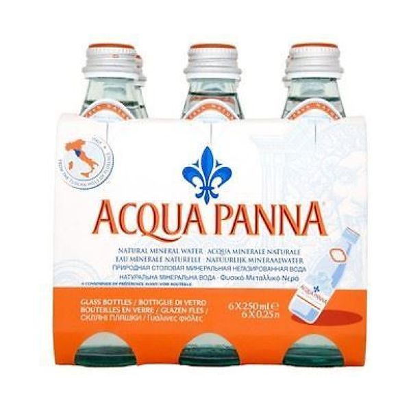 Acqua Panna  Natural Mineral Water - Still - Acqua Panna  Natural Mineral Water - Still (250mlx6) x 4