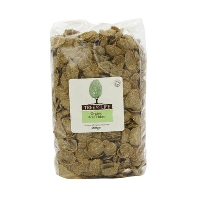 Tree Of Life  Organic Bran - Flakes - Tree Of Life  Organic Bran - Flakes 500g x 6