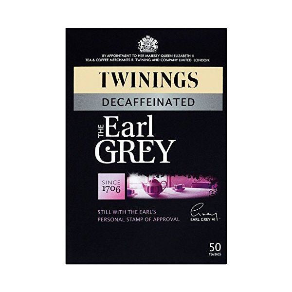 Twinings - Earl Grey - Decaffeinated 50 Bags x 4