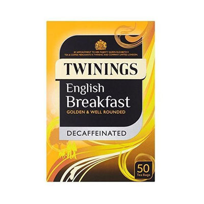 Twinings - Traditional English - Decaffeinated 50 Bags x 4