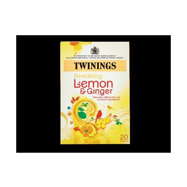 Twinings - Lemon & Ginger 20 Bags x 4