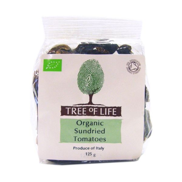 Tree Of Life - Organic Tomatoes - Sun Dried Halves 125g x 6