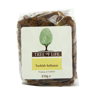Tree Of Life - Sultanas - Turkish 250g x 6