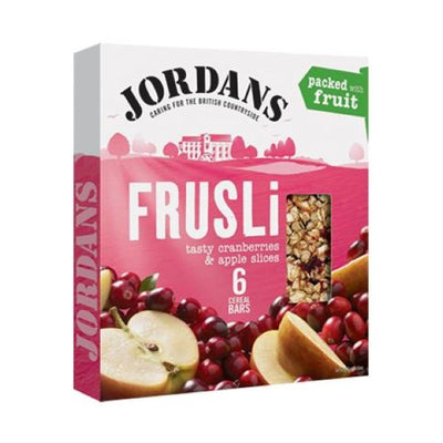 Jordans - Tasty Cranberry & Apple Slice Bar (Multipack) (30g x 6)