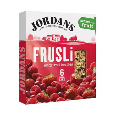 Jordans - Red Berries Bar (Multipack) (30g x 6)