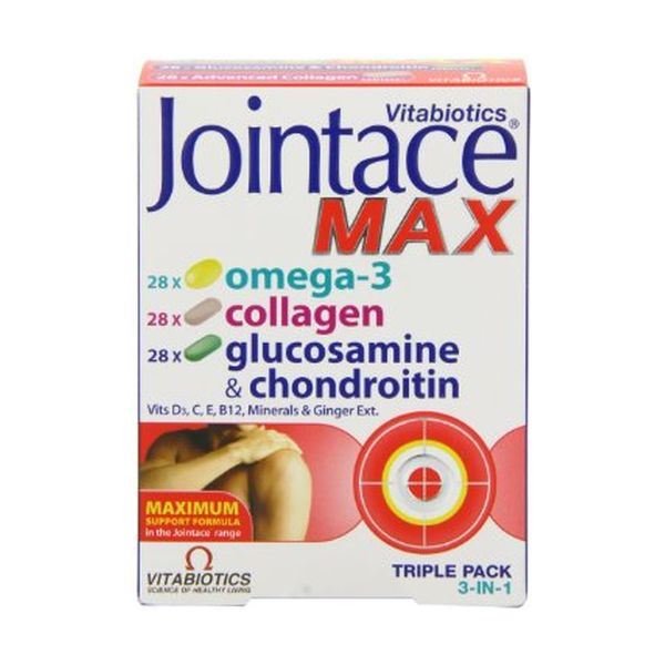 Vitabiotics - Max Triple Collagen Glucos Omega3 Pack 84s