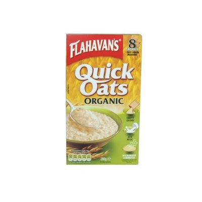 Flahavans - Flahavans  Quick Oats Organic Porridge Sachets - (8 Pack) 280g