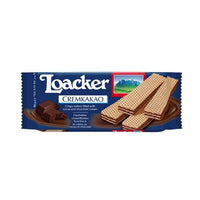 Loacker - Chocolate Quadratini Wafer Biscuits 125g x 12