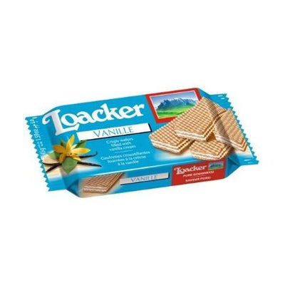Loacker - Vanilla Creme Filled Wafer 45g x 25