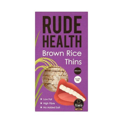 Rude Health - Organic Brown Rice Thins 130g x 5