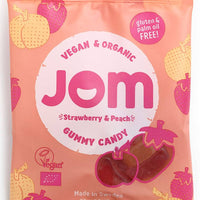 Jom Strawberry & Peach Sweets 70g x 12