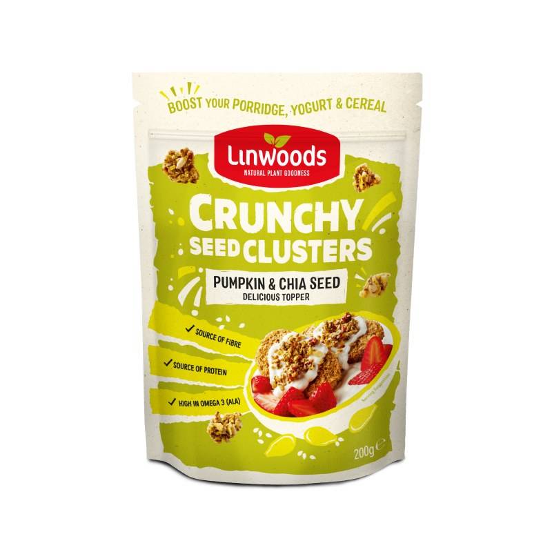 Linwoods Crunchy Seed Clusters Pumpkin & Chia 200g