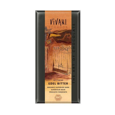 Vivani - Organic Ecudor Cocoa Dark Chocolate 100g x 10
