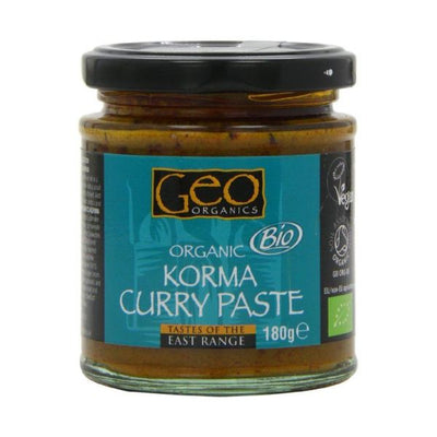 Geo Organics - Organic Korma Curry Paste 180g x 6