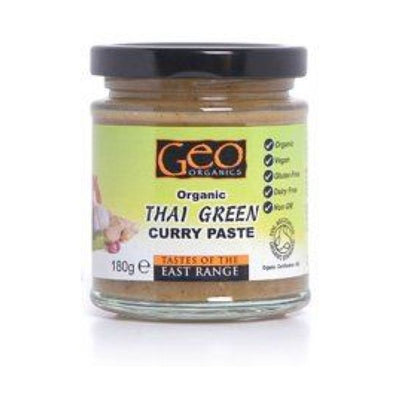 Geo Organics - Organic Thai Green Curry Paste 180g x 6