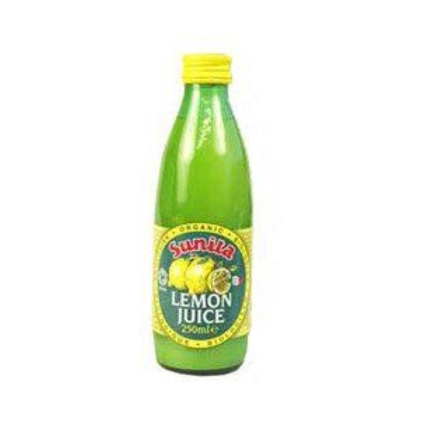 Sunita - Lemon Juice - Organic 250ml x 12