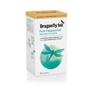 Dragonfly Tea - Peppermint Tea 20 Bags x 4