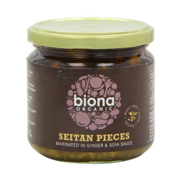 Biona - Seltan In Soya & Ginger 350g x 6